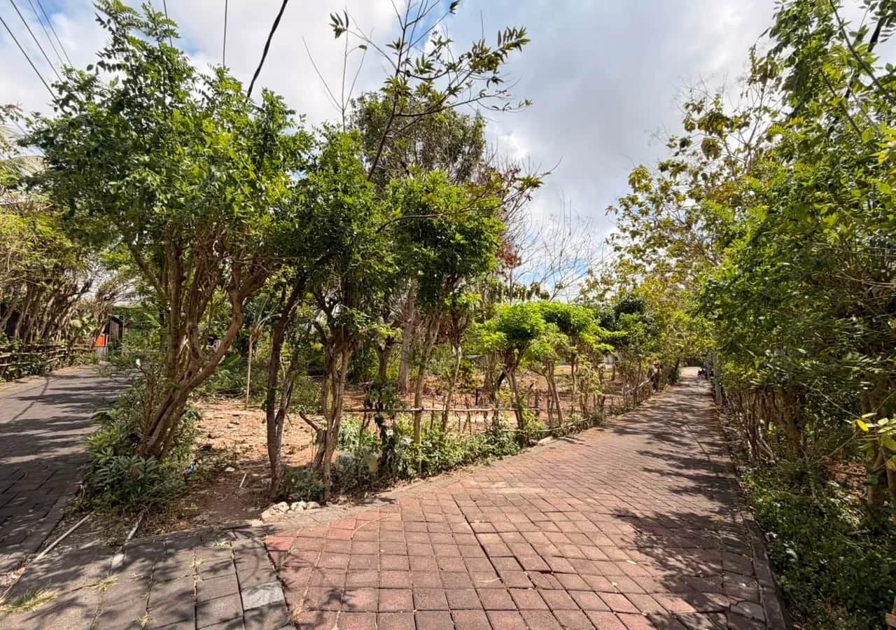 Corner Plot Land for Sale in Pecatu – 10 Are, Leasehold