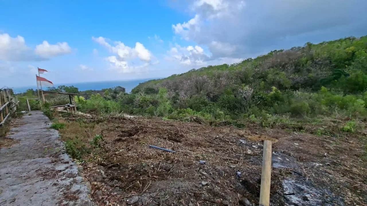 49.7-Are Cliff-Top Ocean View Land in Melasti, Ungasan