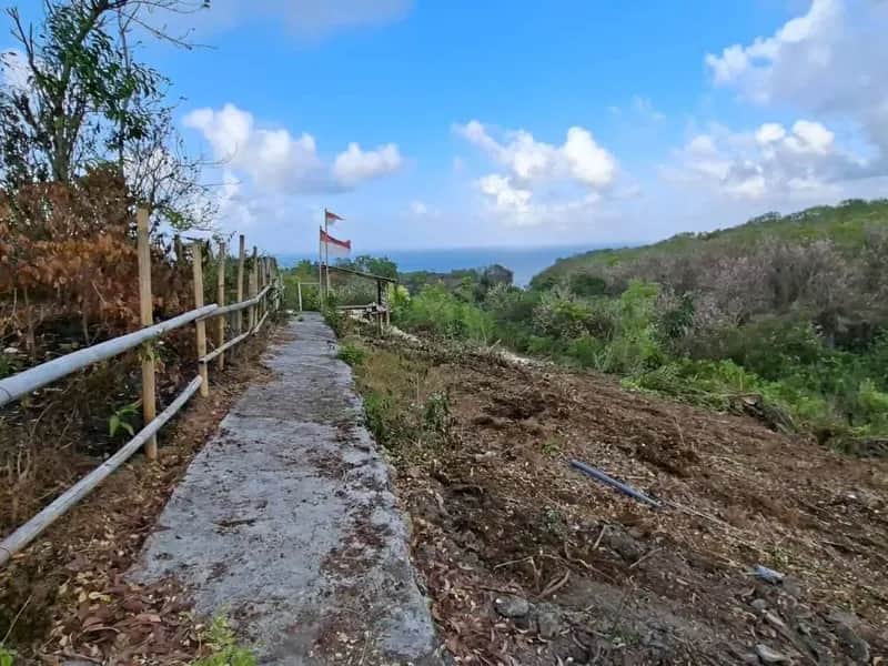 49.7-Are Cliff-Top Ocean View Land in Melasti, Ungasan