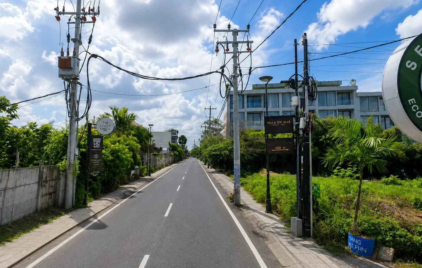 720m² Corner Land Plot – 100m to Canggu Beach