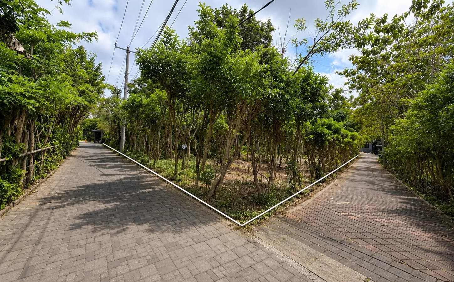 Corner Plot Land for Sale in Pecatu – 10 Are, Leasehold
