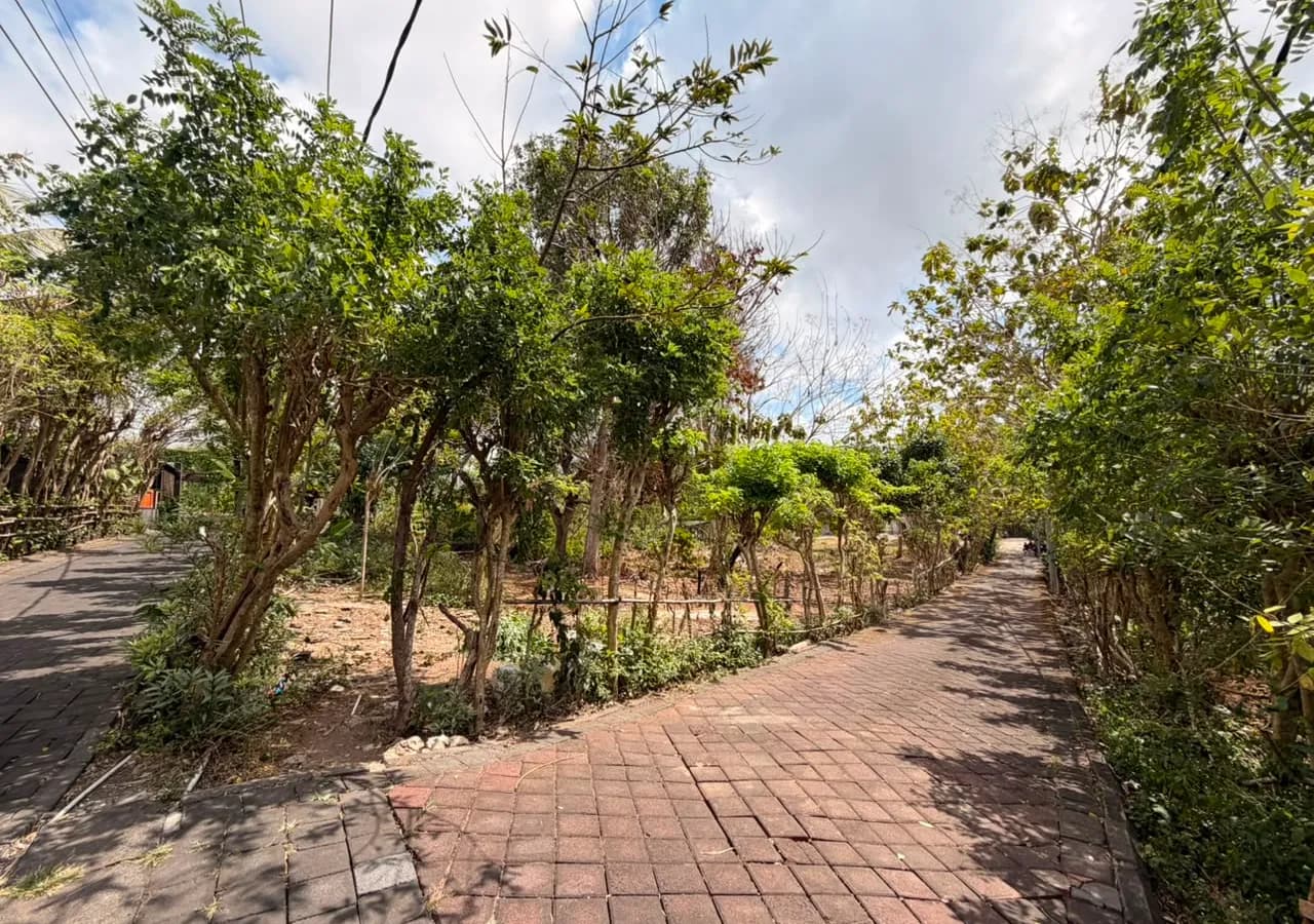 Corner Plot Land for Sale in Pecatu – 10 Are, Leasehold