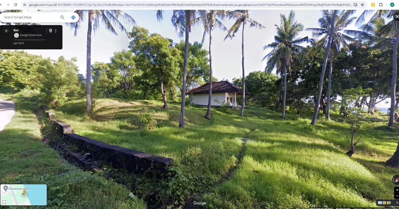 85 Are Beachfront Land for Sale in Tulamben, Freehold