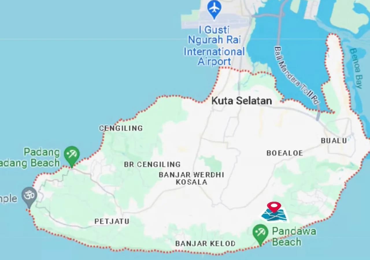 Ocean View Leasehold Land in Pandawa, Kutuh | ASDA Property