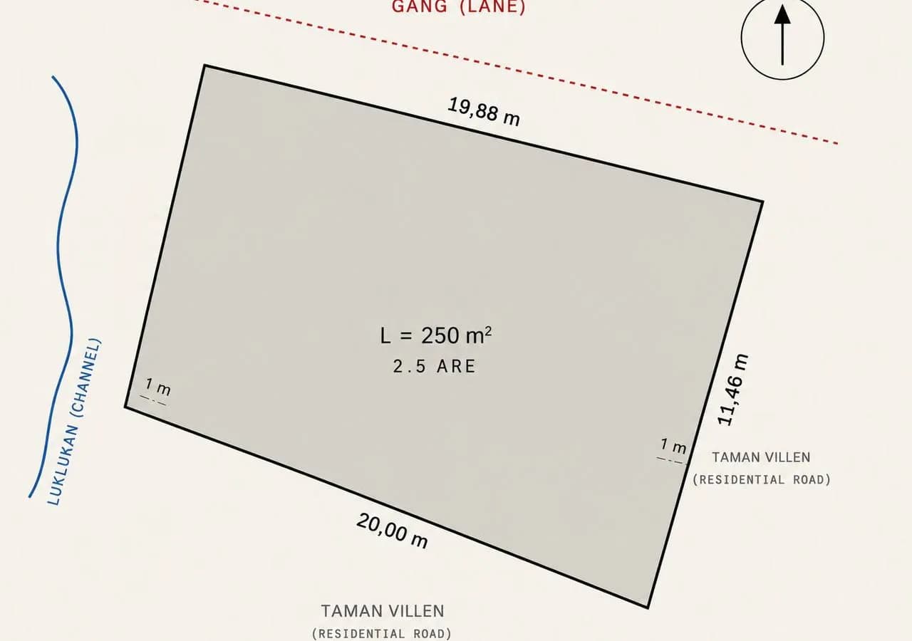 Land for Sublease in Tumbak Bayuh, Canggu | ASDA Property