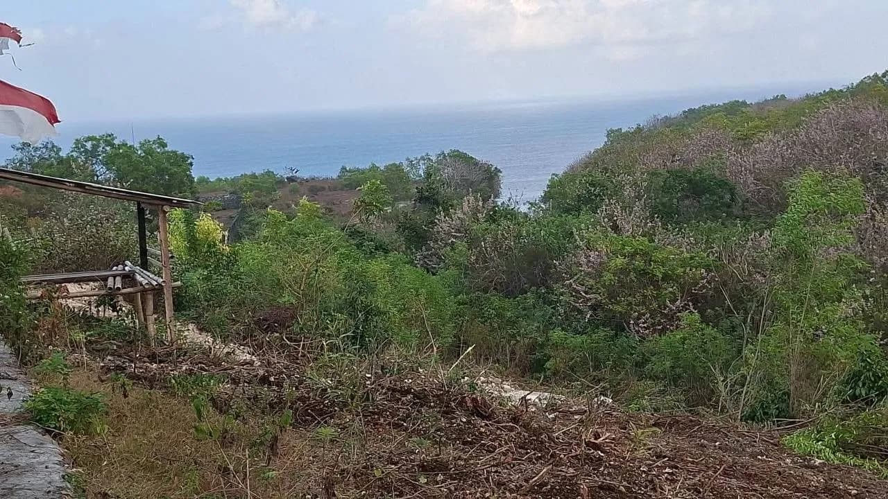 49.7-Are Cliff-Top Ocean View Land in Melasti, Ungasan
