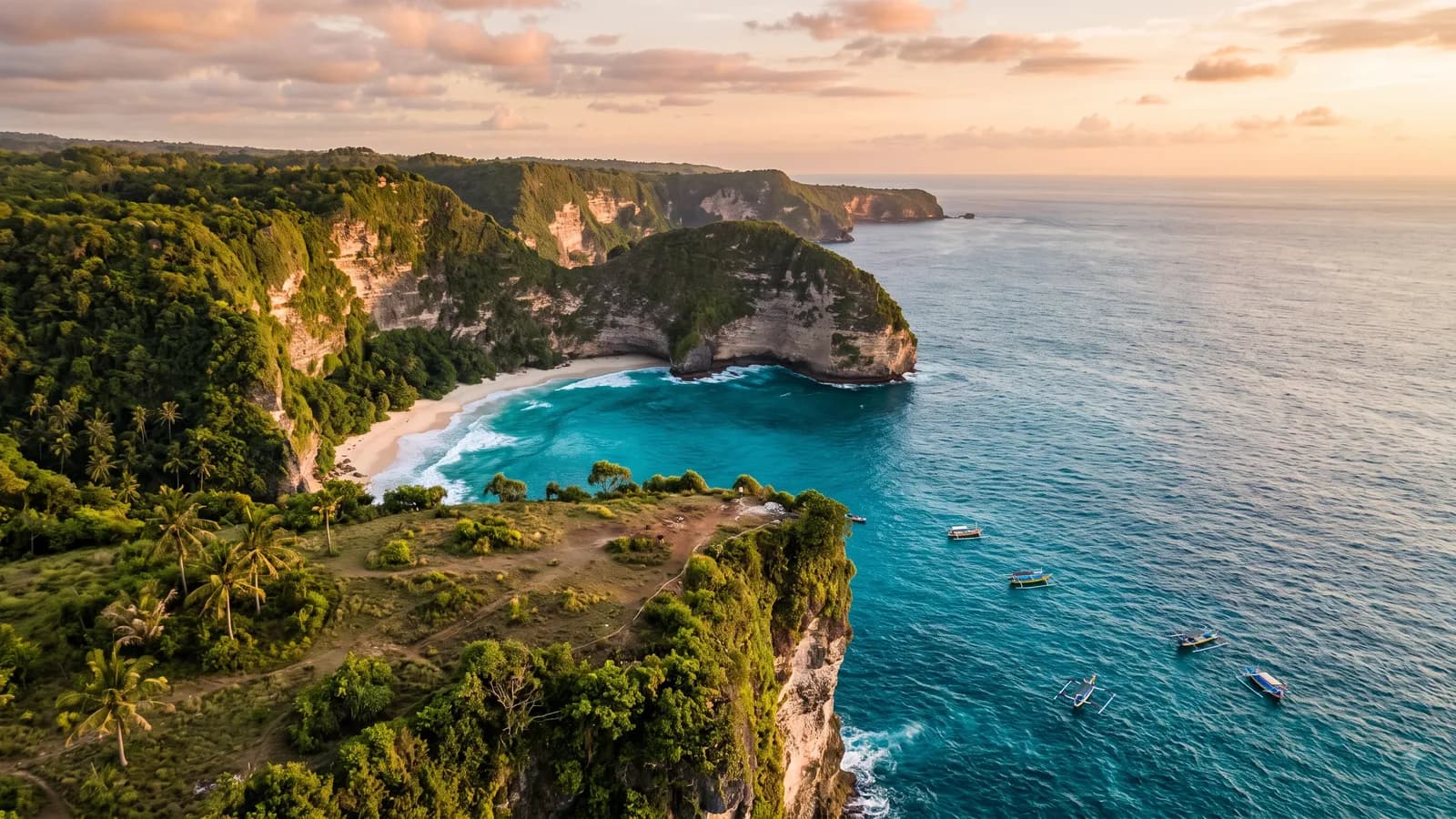 virgin beach candidasa view